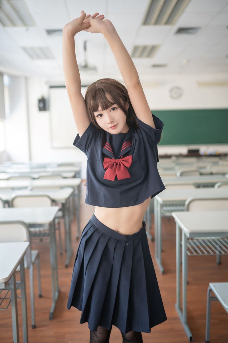 风之领域 - NO.126 教室里的黑丝JK [39P-239MB]插图