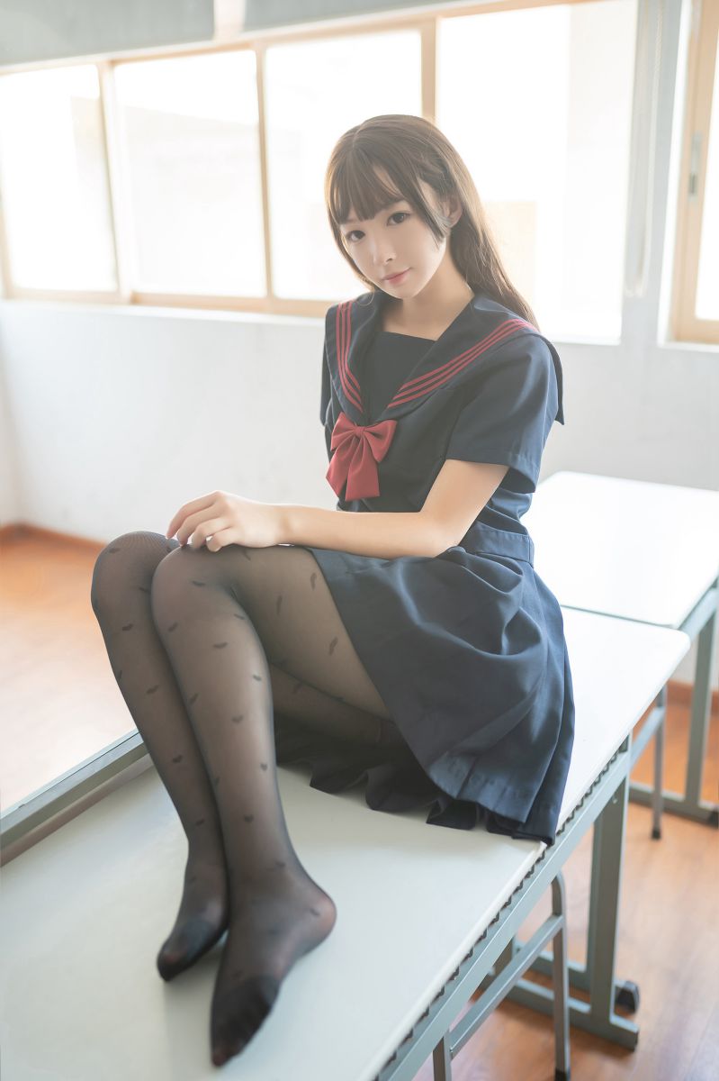 风之领域 - NO.126 教室里的黑丝JK [39P-239MB]插图1