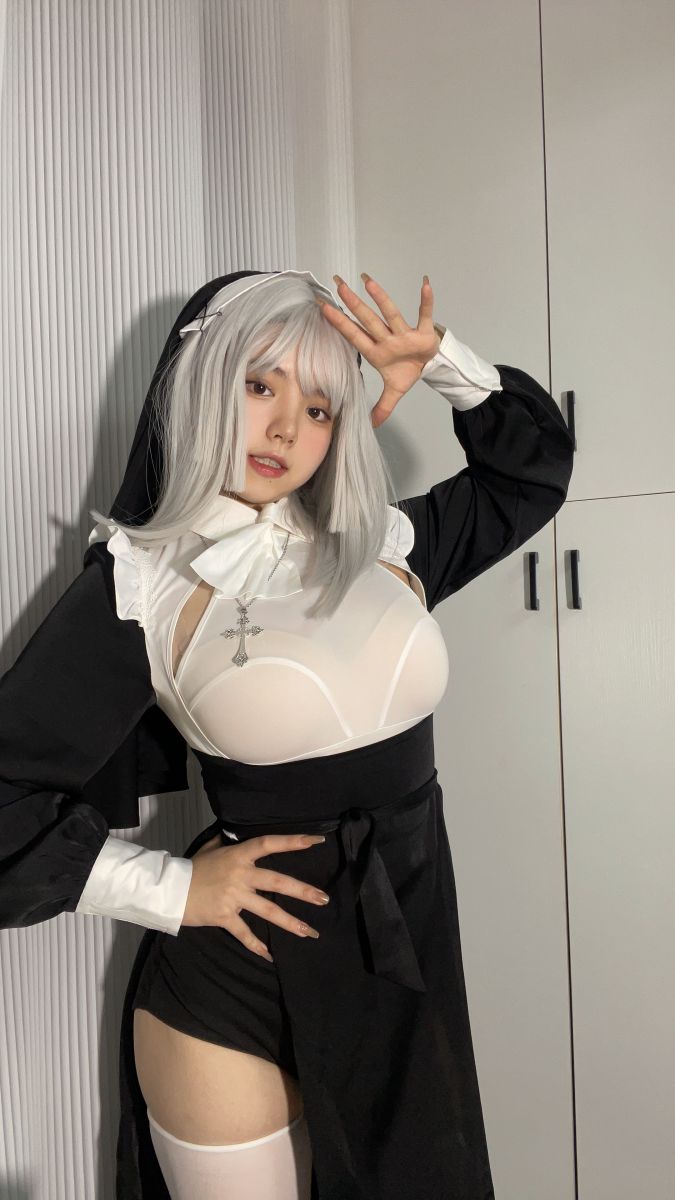 【微密圈】葱油饼er 修女 [51P115M]插图