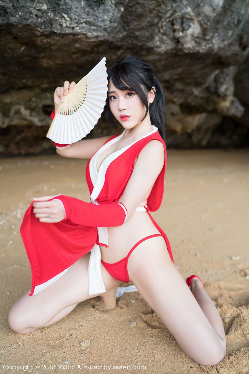 [MiStar魅妍社]Vol.215_兜豆靓写真插图1