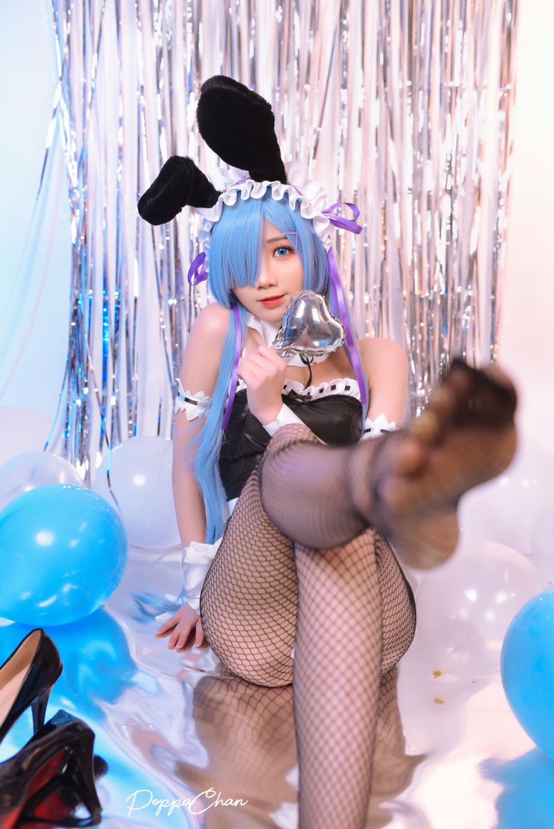 023 PoppaChan Rem Bunny Re-Zero (Sexy and Cute content) [37P12V489MB]插图1