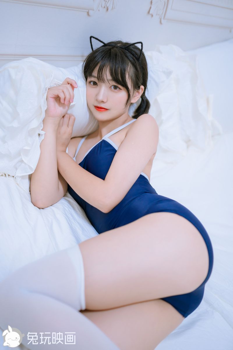 兔玩映画 夏日泳装 Vol.047 猫耳朵 [40P-418MB]插图