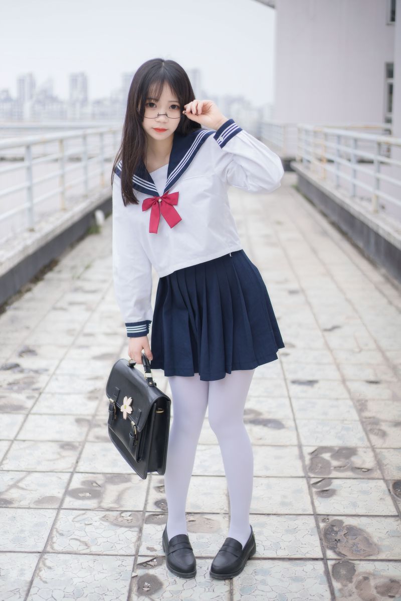 风之领域 - NO.214 喵喵的白丝水手服 [46P-237MB]插图
