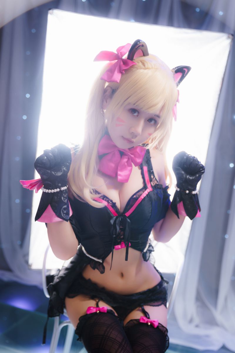 萌芽儿o0 NO.043 dva黑猫[18P-294M]插图1
