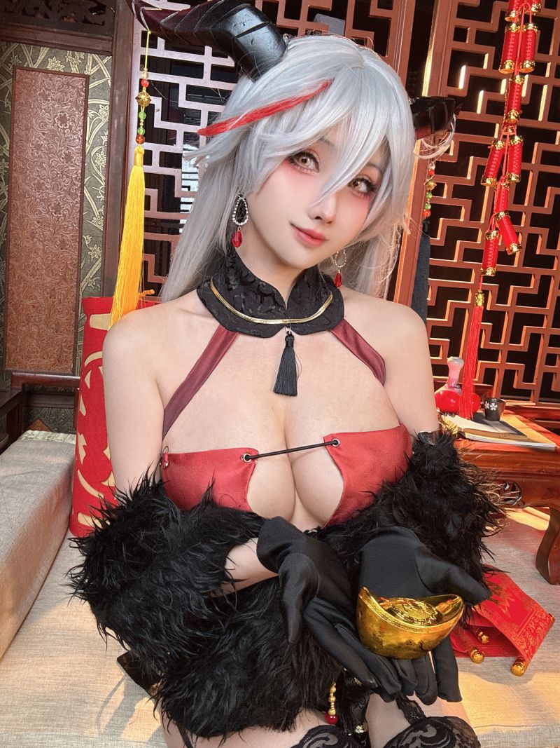 Rioko凉凉子 NO.132 龙年埃吉尔[20P-1V-128.9M]插图1