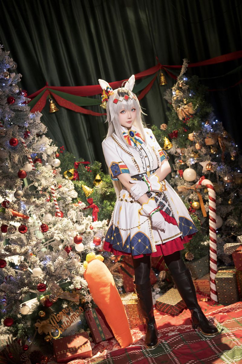 星之迟迟 – NO.204  23年12月计划赠品 赛马娘 小栗帽 圣诞衣装[48P-188.1M]插图