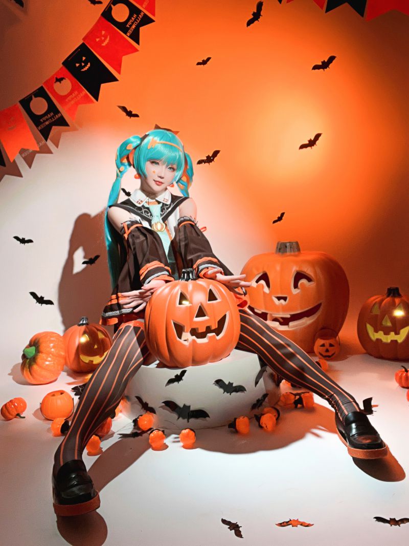 星之迟迟 – NO.193 2023年10月计划赠品 万圣节MIKU[53P-306.3M]插图1