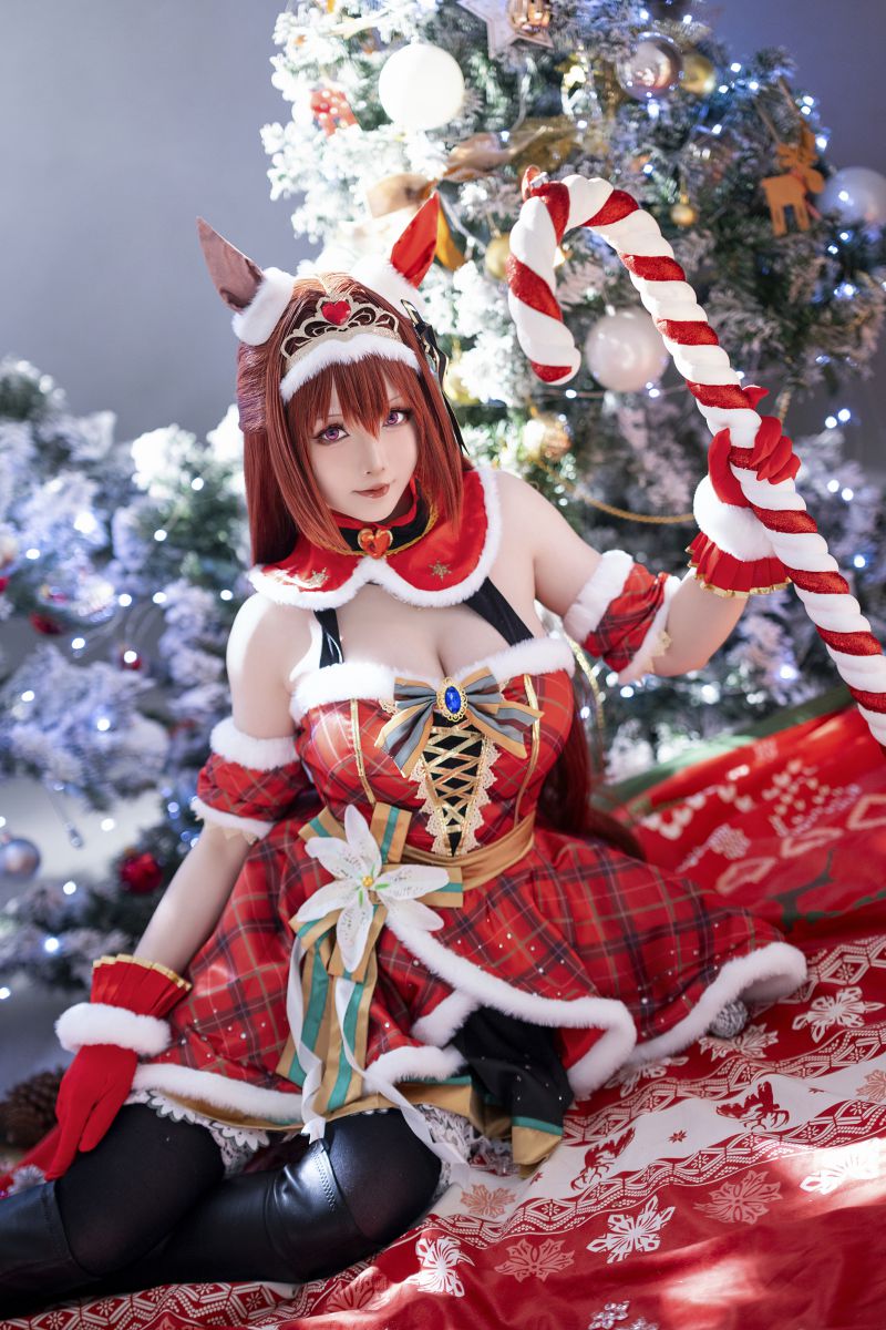 星之迟迟 – NO.202  23年12月计划A 赛马娘-大和赤骥 圣诞衣装[47P-196.6M]插图