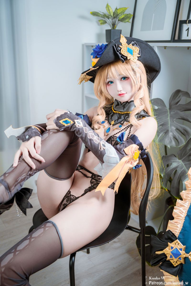Kuuko W NO.182  Navia (Genshin Impact)[44P-269M]插图1