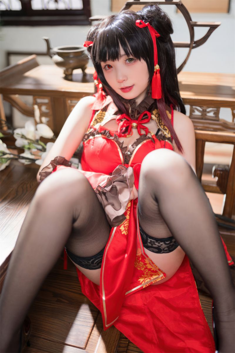 花铃 – NO.038 时崎狂三旗袍[66P-521.2M]插图1