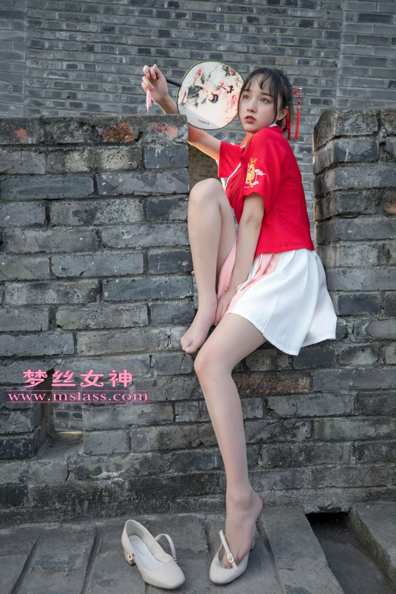 [MSLASS梦丝女神] 2019-05-02 NO.019 玥玥 长城古风少女 [98+1P／600MB]插图1