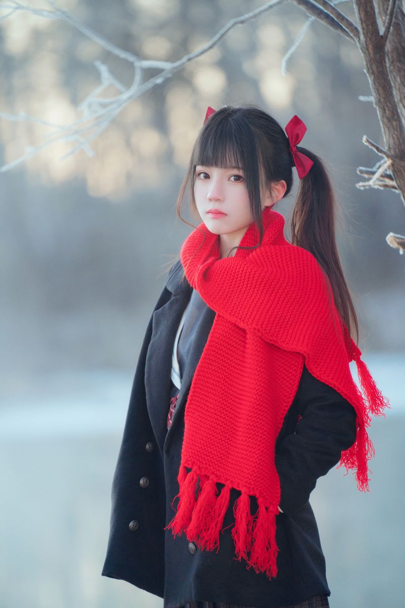 桜桃喵 – NO.179 雾凇[10P-158.8M]插图1