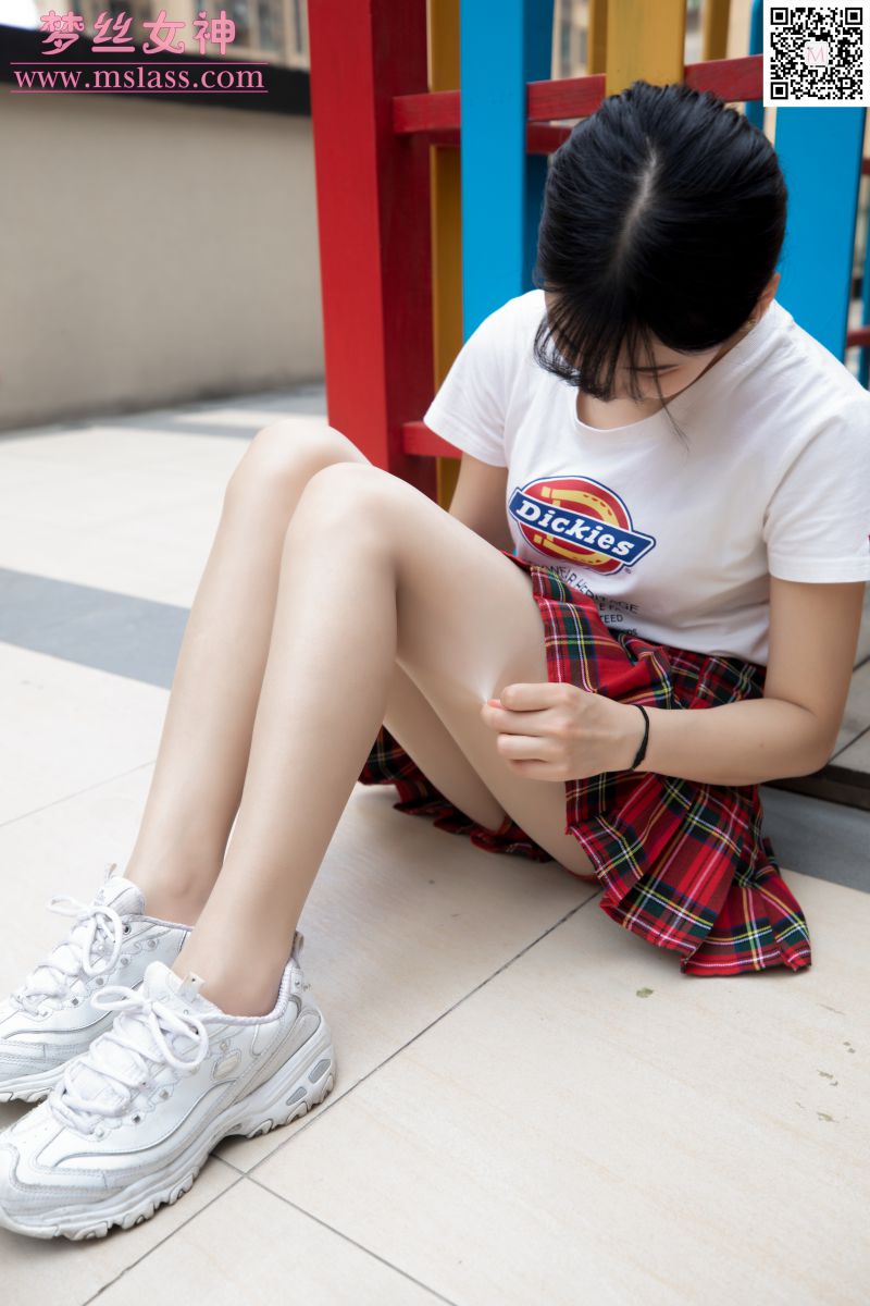 [MSLASS梦丝女神] 2019-09-09 NO.056 可岚 小白鞋的搭配 [80+1P1V／933MB]插图