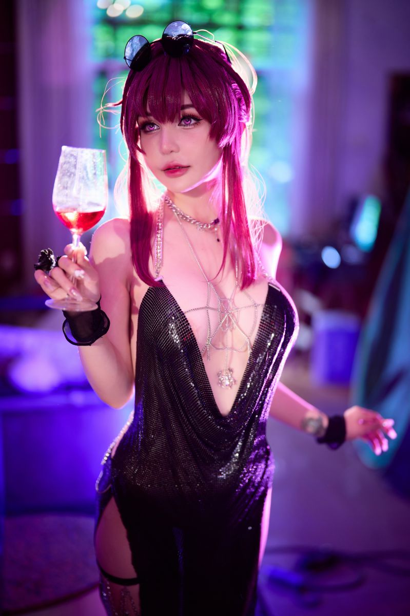 Joyce Lin2x – NO.037 Kafka Black Prom (Honkai Star Rail)[76P-347.4M]插图
