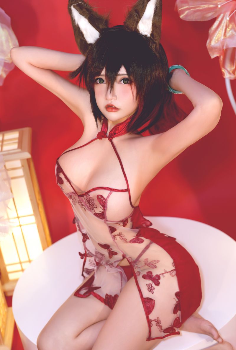 Potato Godzilla – NO.126 Tingyun Cheongsam[16P-80.1M]插图