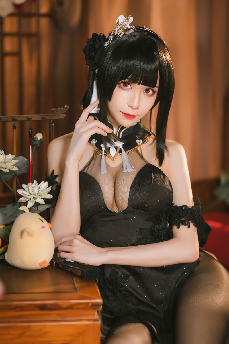 Tomoyo酱 – NO.012  碧蓝航线 镇海旗袍[27P-78M]插图1