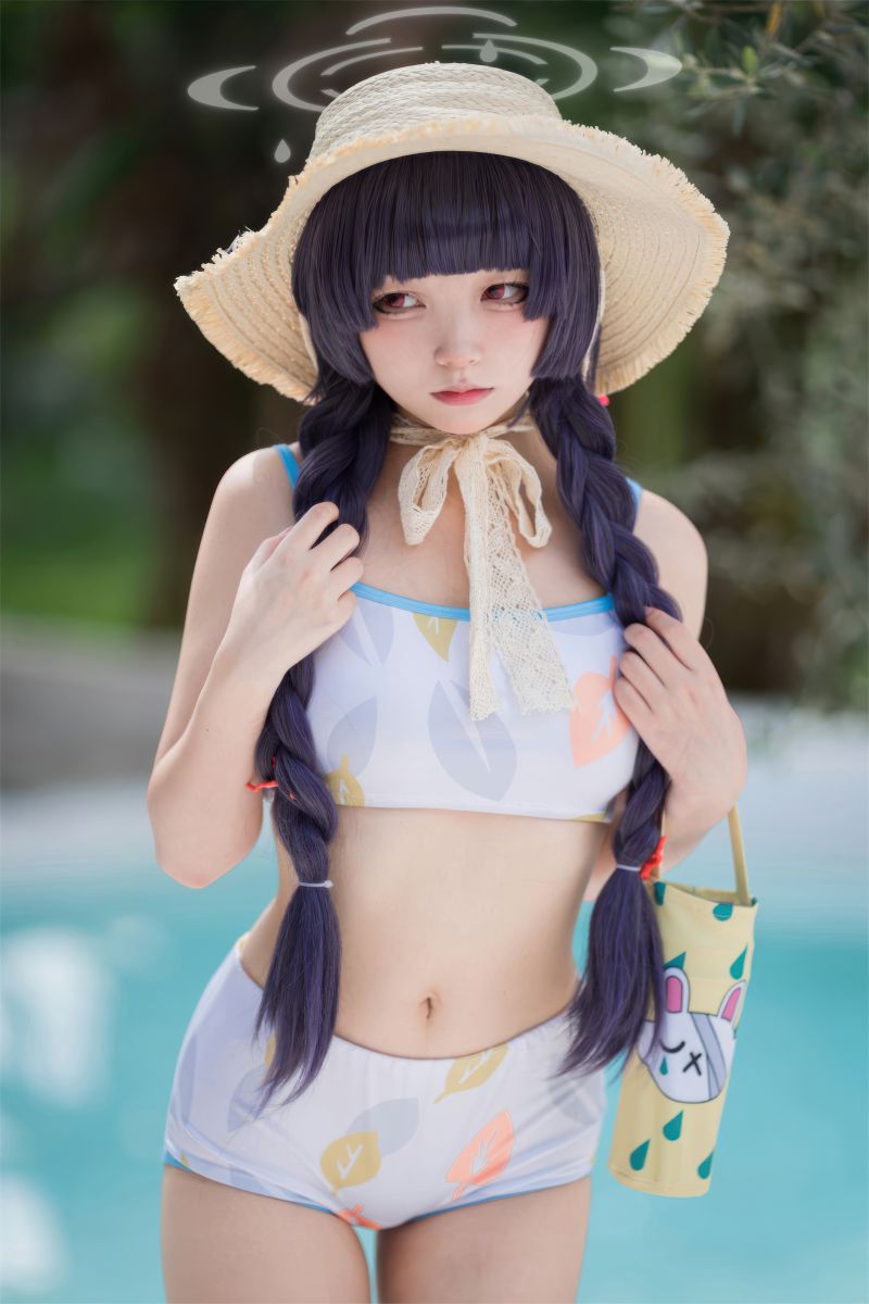花铃 – NO.047 碧蓝档案 美游泳装[41P-291.6M]插图