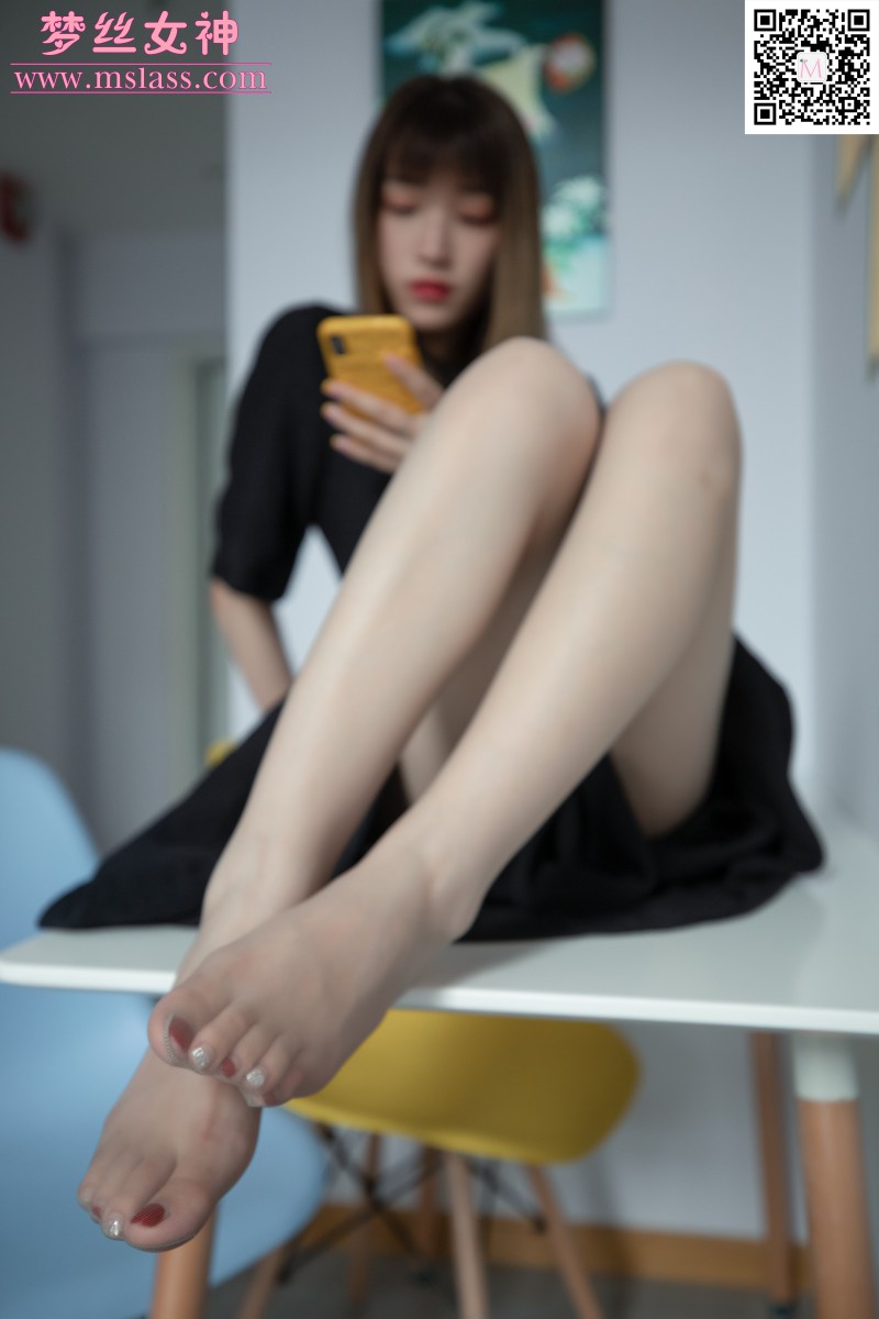 [MSLASS梦丝女神] 2020-06-18 NO.128 晓晓6 黑衣少女[62+1P／655MB]插图1