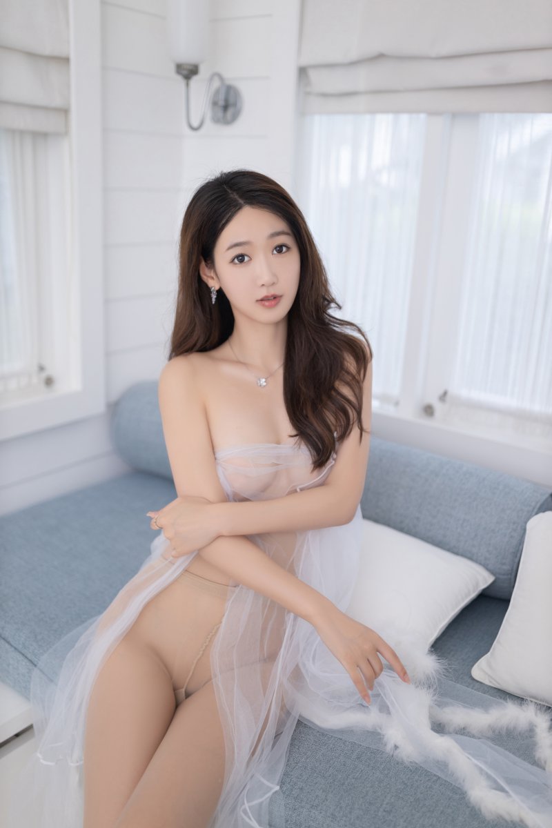 唐安琪 – 性感白纱裙写真插图