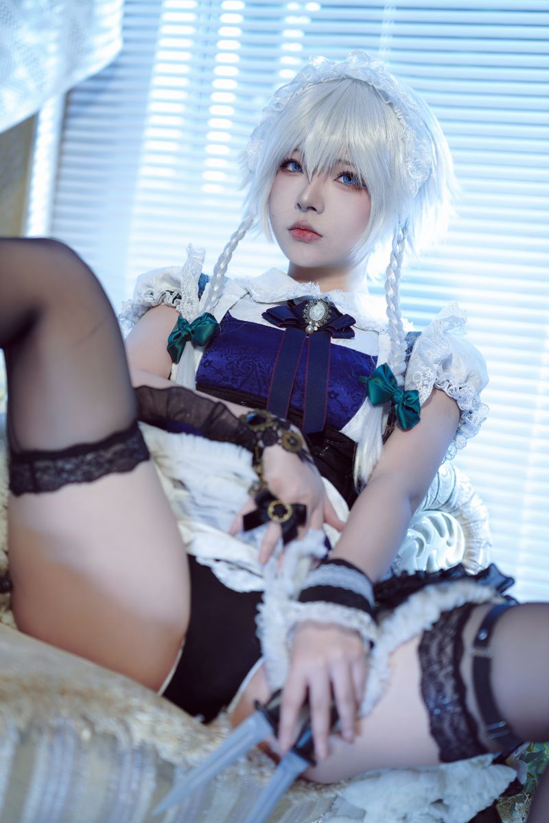 yuuhui玉汇 – NO.052 东方Project十六夜咲夜[92P-790.6M]插图