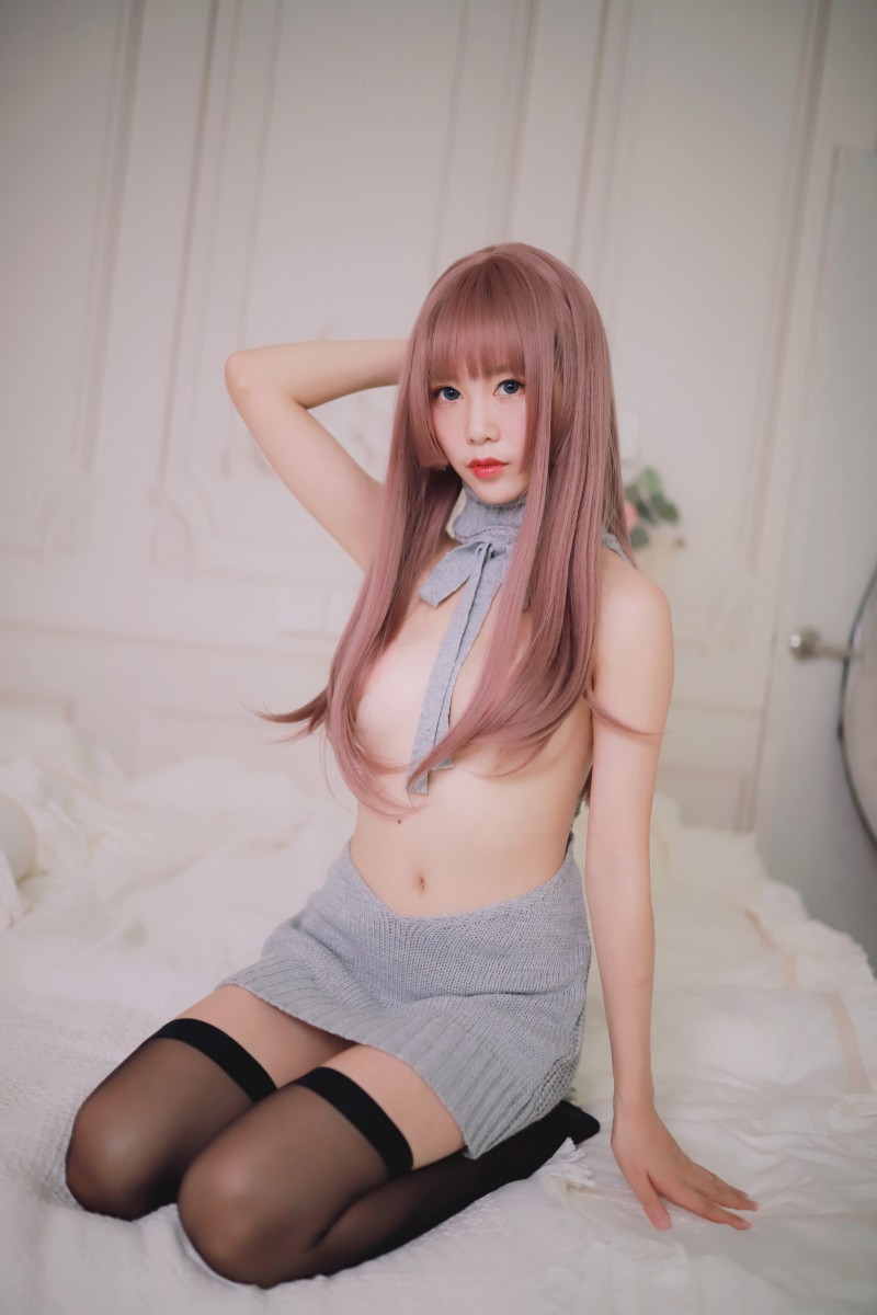 抖娘-利世 -  漏背毛衣 [30P-276MB]插图