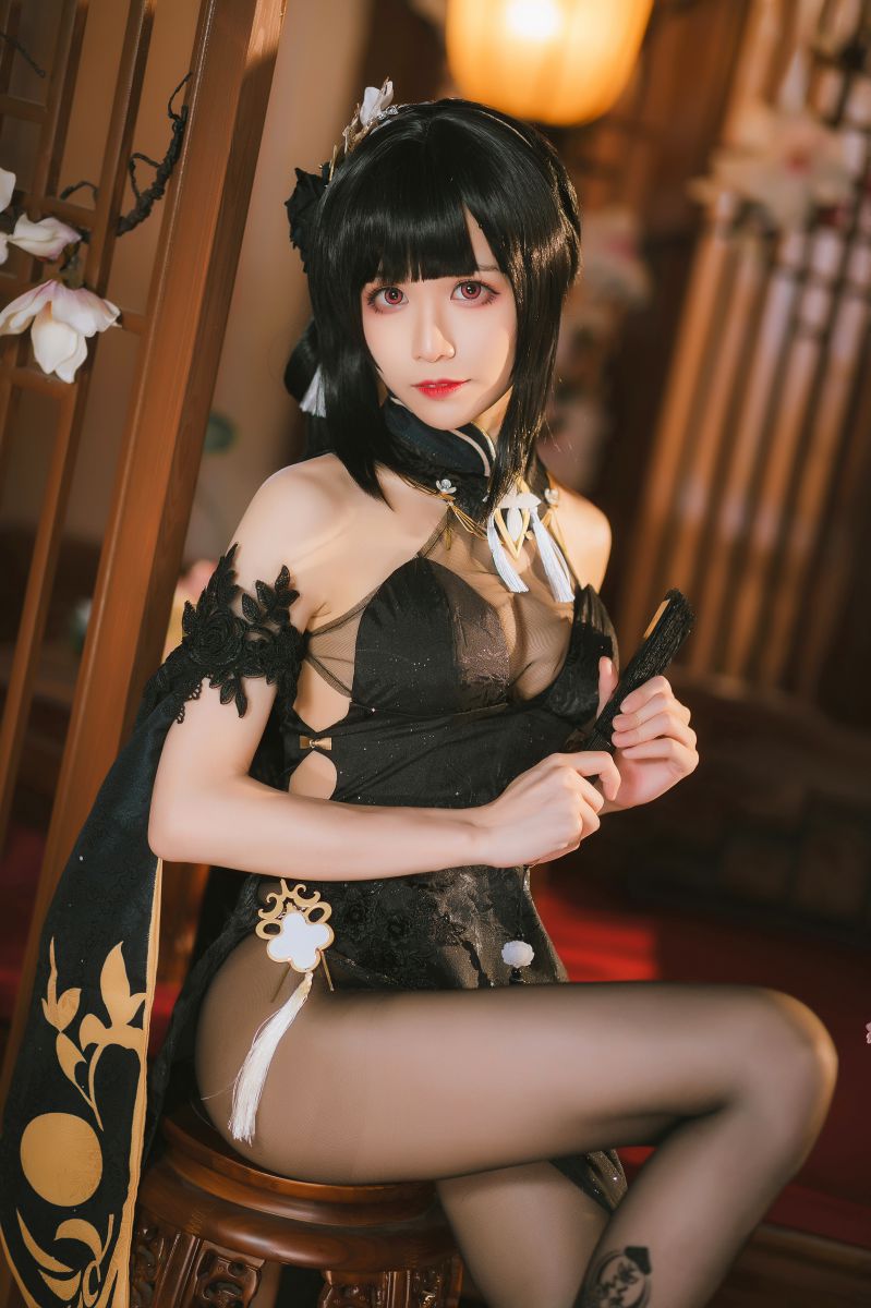 Tomoyo酱 – NO.012  碧蓝航线 镇海旗袍[27P-78M]插图