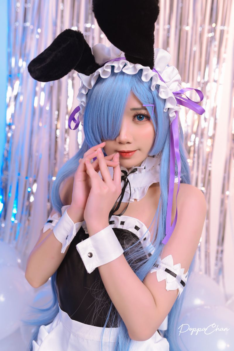 PoppaChan – NO.034 Rem Bunny[37P-182.1M]插图