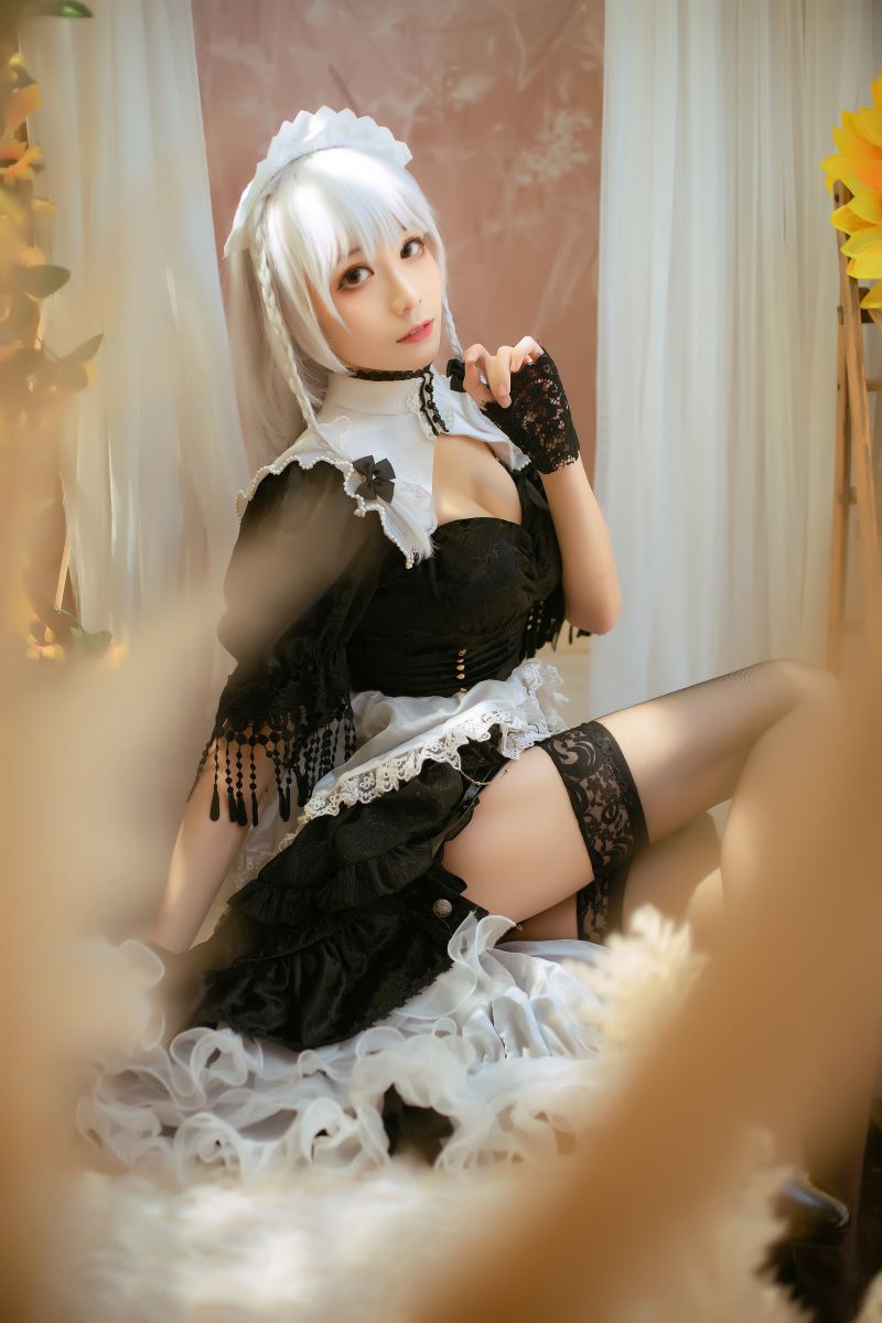 Tomoyo酱 – NO.027 碧蓝航线 赫敏女仆[23P-68.8M]插图1
