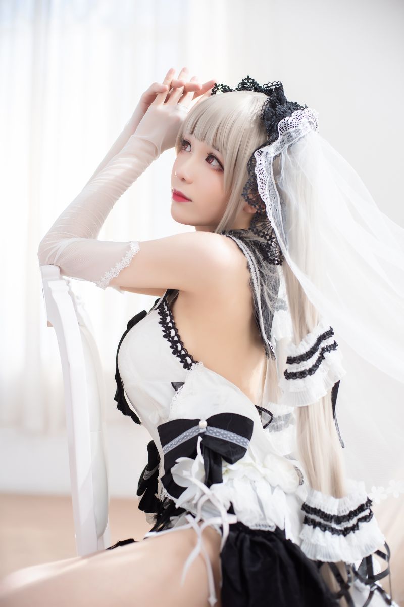 Tomoyo酱 – NO.030 碧蓝 可畏礼服 [54P／198MB]插图1