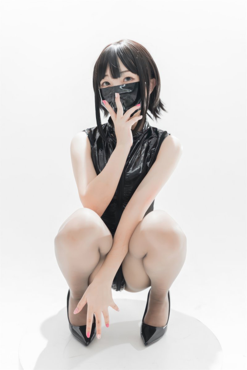 花铃 – NO.050 灰丝皮衣[73P-190.5M]插图1