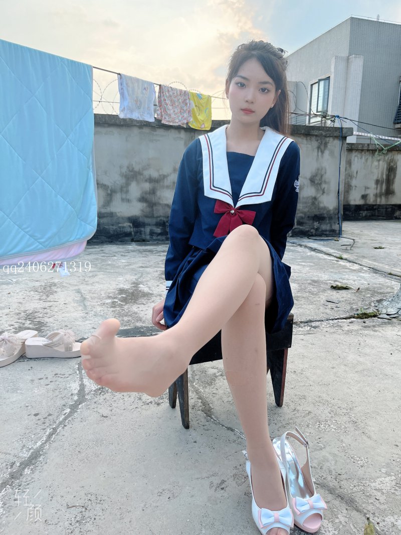 [MSLASS梦丝女神]2022.07.26 NO.182 JK蓝 张馨[42P／92.5MB]插图