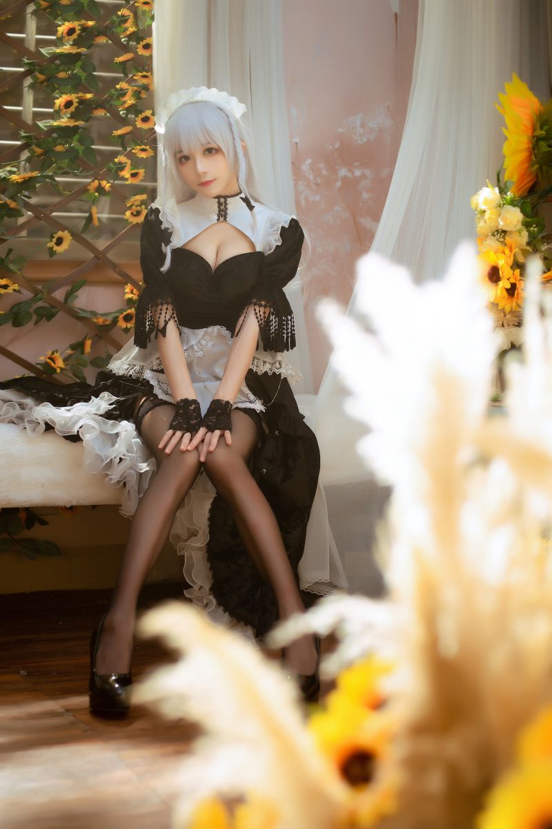 Tomoyo酱 – NO.027 碧蓝航线 赫敏女仆[23P-68.8M]插图