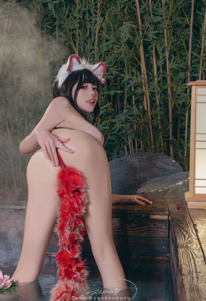 咬一口兔娘(黏黏团子兔) – NO.127 狐之灵梦[71P-1V-104.2M]插图1