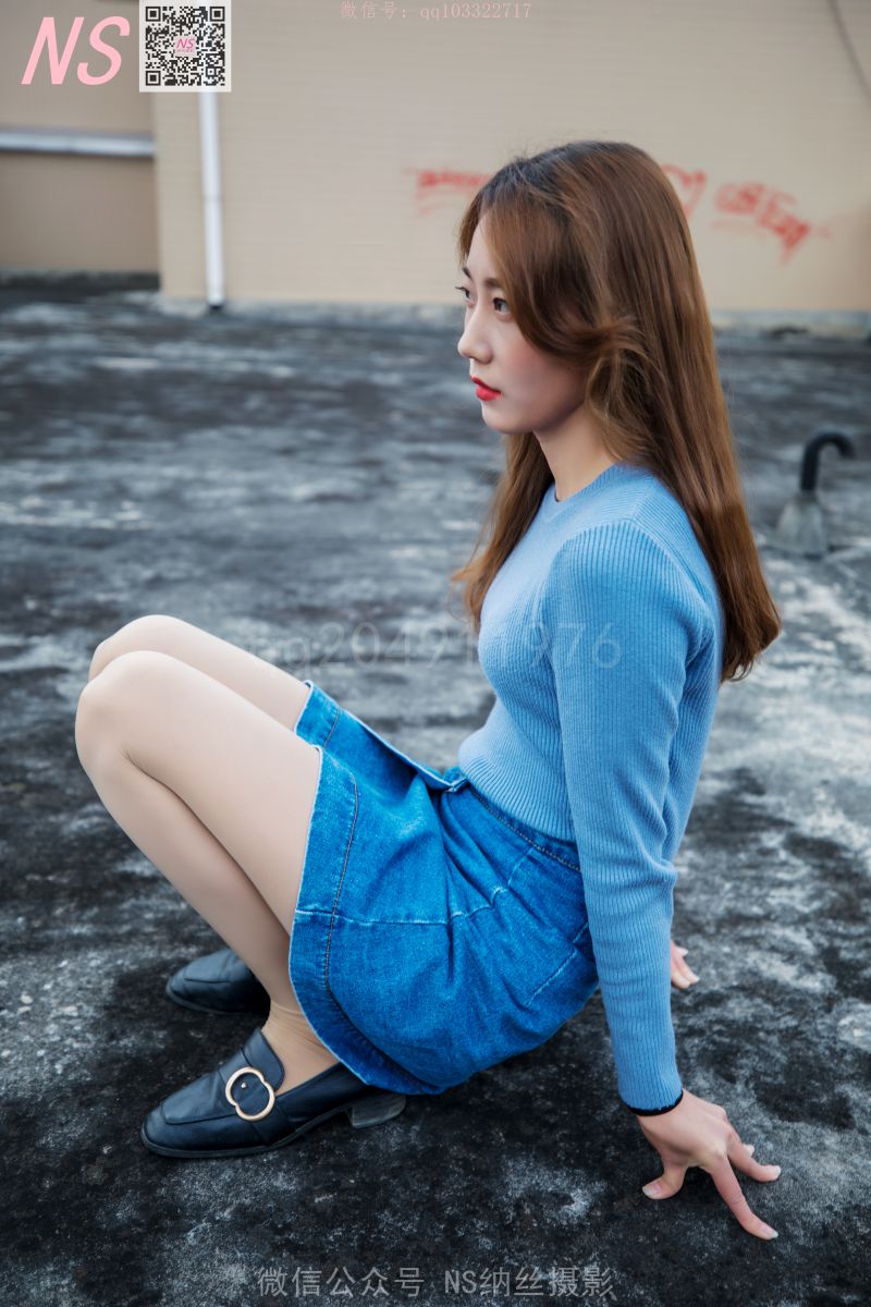 纳丝摄影 NO.159 舒怡 天台丝袜 [101P1V+1.64G]插图
