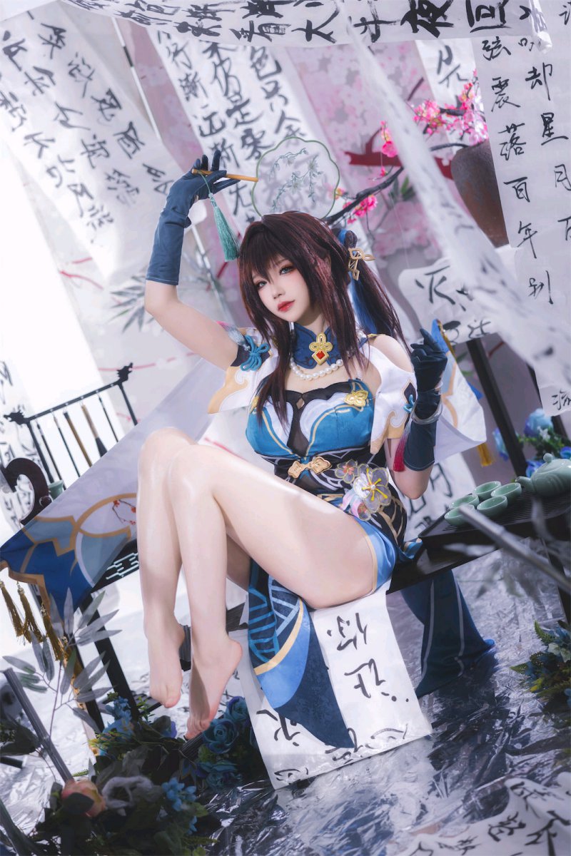 雪晴Astra – NO.049 星穹铁道阮梅[84P-3V-113.6M]插图1