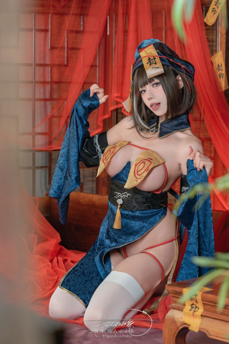 咬一口兔娘(黏黏团子兔) – NO.141 华甲僵尸夜&只是长胖 [73P+1V／1.65GB]插图