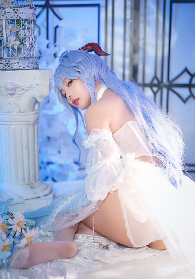 苏嫣嫣阿姨 – NO.007 甘雨花嫁[12P-65.1M]插图1